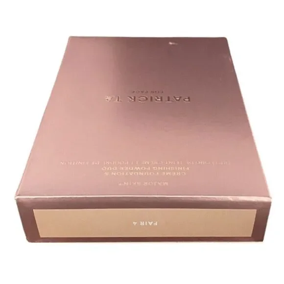 PATRICK TA Major Skin Creme Foundation and Finishing Powder Duo FAIR 4 NEW w/BOX - Picture 2 of 5